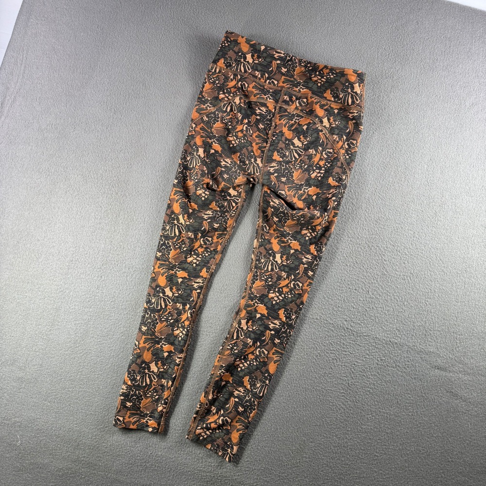 Outdoor Voices Leggings Women S Printed High Rise Athletic‎ Workout Pants Floral - Picture 3 of 9